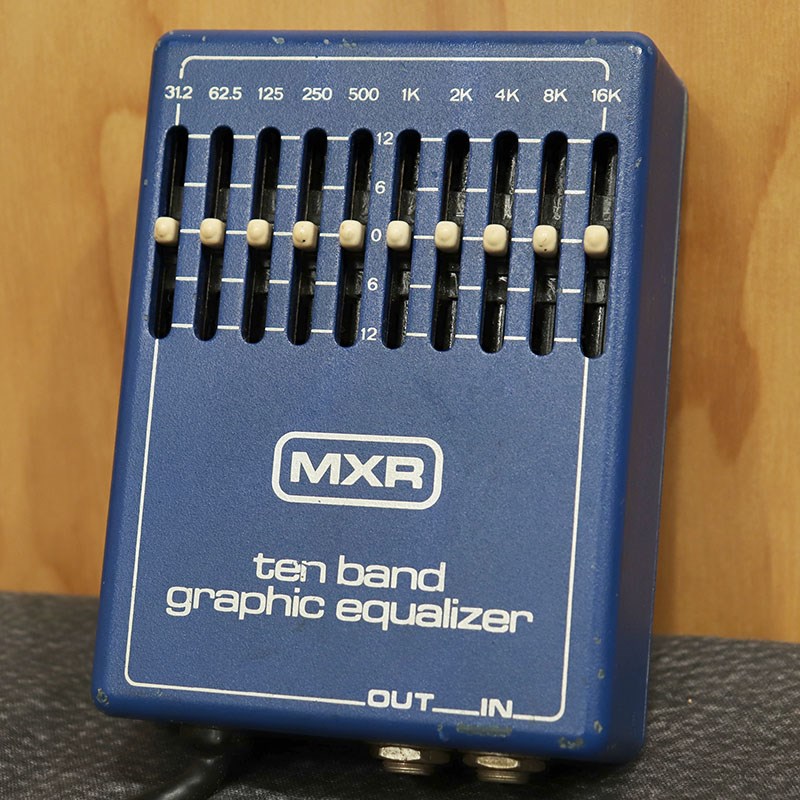 MXR 10 Band Graphic Equalizer Blue ‘82の画像